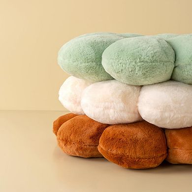 17.7" Flower Pillow Cute Decorative Throw Pillows