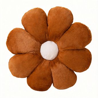 17.7" Flower Pillow Cute Decorative Throw Pillows