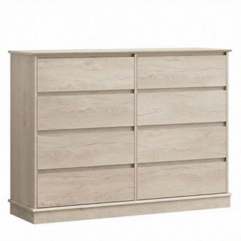 Modern Dresser with 8 Drawers, Wooden Storage Organizer Unit, for Bedroom, Living Room, Kids Room