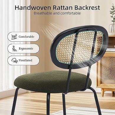 Metal Dining Chairs Set of 2,Kitchen Chairs,Dining Room Chair,Accent Chairs