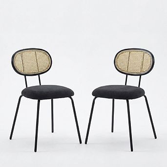 Metal Dining Chairs Set of 2,Kitchen Chairs,Dining Room Chair,Accent Chairs