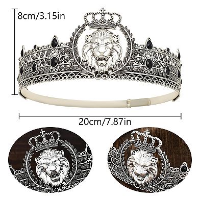 King Crown Sash Men Birthday Party Decorations