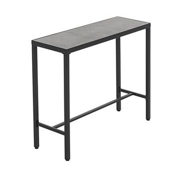 Iron Rectangular Bar Table