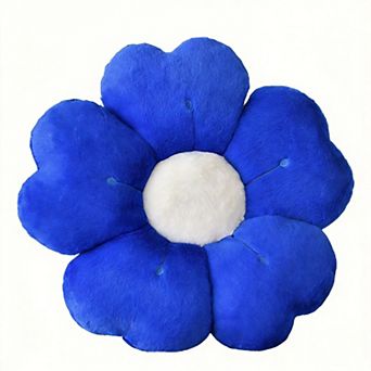 19.6" Flower Cute Pillow Decorative Throw Pillows