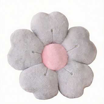 19.6" Flower Cute Pillow Decorative Throw Pillows