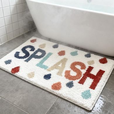 Bathroom Rug, Soft Absorbent, Non-Slip Tufted Floor Mat