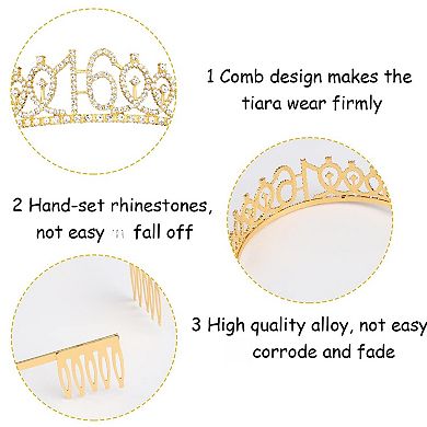 16th Birthday Tiara Sash Birthday Party Decorations