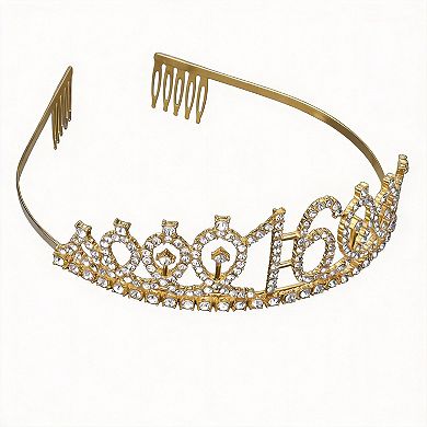 16th Birthday Tiara Sash Birthday Party Decorations