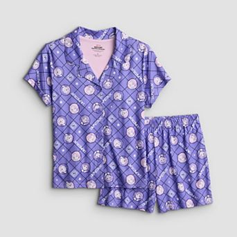 Girls 6-12 KPop Demon Hunters 2 pc Pajama Top & Pajama Shorts Set