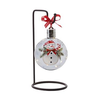 Studio 66 Snowman Ornament & Stand Table Decor