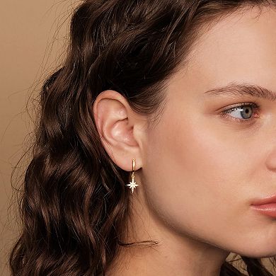 Charm Hoop Dangle Earrings
