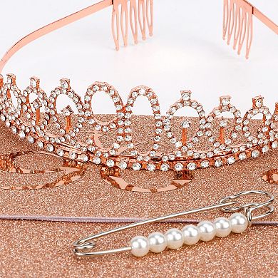 90th Birthday Sash Tiara Women Party Decorations