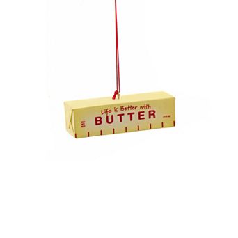 Kurt Adler Butter Christmas Ornament