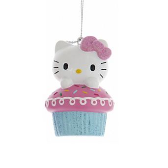Kurt Adler Hello Kitty Cupcake Christmas Ornament