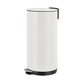 30 Liter Round Kitchen Trash Can, 8 Gallon Compact Rubbish Bin