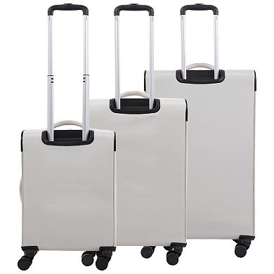 Martha Stewart 3-Piece Softside Luggage Set