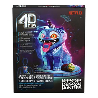 Spin Master 4D Build KPop Demon Hunters Removeable Figure Desk Decor