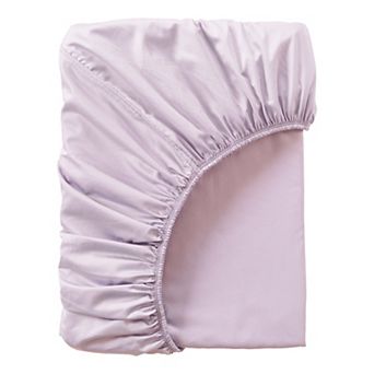 Lands' End 400 Thread Count Premium Supima Cotton No Iron Sateen Fitted Bed Sheet
