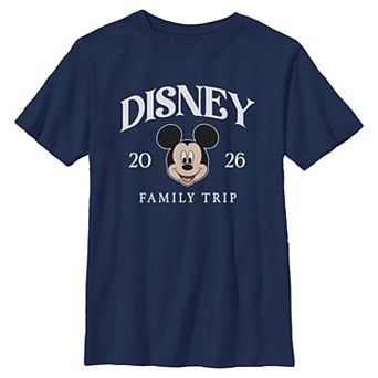 Boys 6-20 Disney's Mickey Mouse Family Trip Graphic Tee