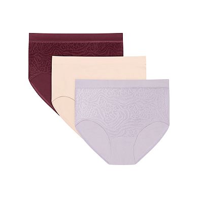 Women's Bali® 3-Pack One Smooth U® Briefs Underwear DF3613