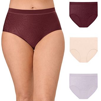 Women's Bali® 3-Pack One Smooth U® Briefs Underwear DF3613