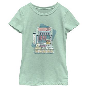 Girls 6-16 Star Wars: The Mandalorian and Grogu Street Snack Stall Graphic Tee