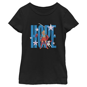 Girls 6-16 DC Comics Supergirl Hope Graphic Tee