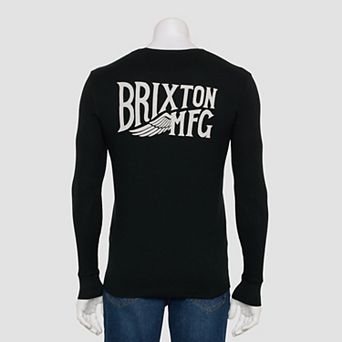 Men's Brixton Waffle Knit Graphic Long Sleeve Tee