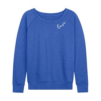 Women's Love French Terry Long Sleeve Tee