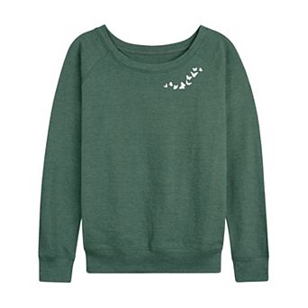 Women's Butterflies French Terry Long Sleeve Tee
