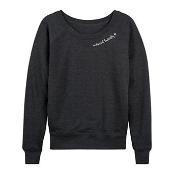 Women's Antisocial Butterfly French Terry Long Sleeve Tee
