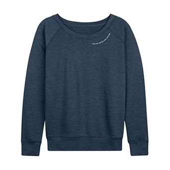 Women's If You Can Read This, Take A Step Back French Terry Long Sleeve Tee