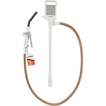 DeWay Automatic Fuel Transfer Stick Pump 2.6 GPM with 59 Inch PVC Hose and Trigger