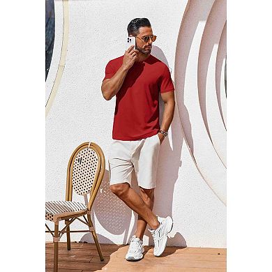 COOFANDY Men' T Shirt Short Sleeve Crew Neck T-Shirt Casual Summer Classic Basic Tee Shirts