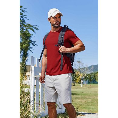 COOFANDY Men' T Shirt Short Sleeve Crew Neck T-Shirt Casual Summer Classic Basic Tee Shirts