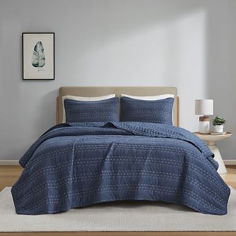 510 Design Cruz Cozy Chenille Quilt Set