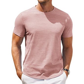 COOFANDY Men' Crew Neck T-Shirts Short Sleeve Casual Summer Basic Tee Shirt