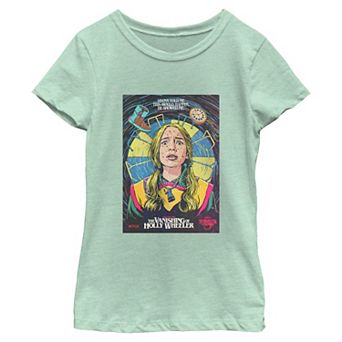 Girls 6-16 Stranger Things The Vanishing of Holly Wheeler Graphic Tee