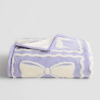 The Big One® Dimensional Bows Sherpa Fleece Throw Blanket