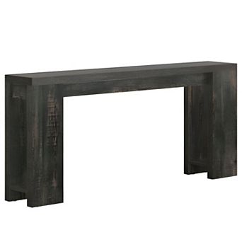 Extra Long Sofa Table, Rustic Farmhouse Entryway Console Table for Living Room or Foyer