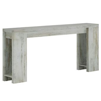 Extra Long Sofa Table, Rustic Farmhouse Entryway Console Table for Living Room or Foyer