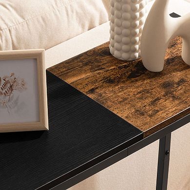 Narrow Entryway Table with Power Outlets, Hallway Console with USB and Type C