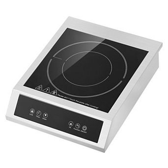 Portable 1800W Induction Cooktop with 9 Heat Levels and Timer