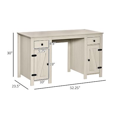 Dining Room Buffet Cabinet with Drawers and Adjustable Shelves