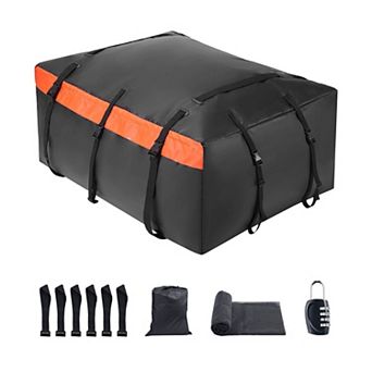 Roof-Top Cargo Bag 23 Cu Ft PVC Waterproof Extra Storage for Travel