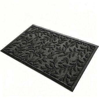 Sturdy Front Door Mat Heavy-Duty Rubber Non-Slip Water-Absorbent