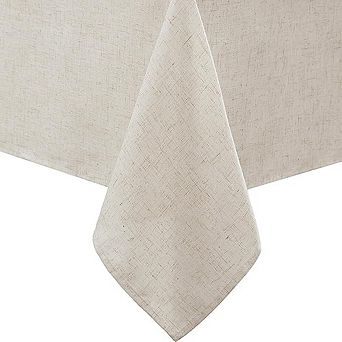 Luxury Linen Blend Tablecloth, Formal Dining, Durable, Decorative