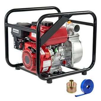 Portable Gas Water Pump with Aluminum Housing for Water Transfer