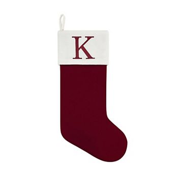 St. Nicholas Square® Monogram Christmas Stocking
