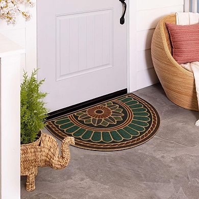 Swirl Rust Outdoor Door Mat 2'x3' All Weather Porch Garage